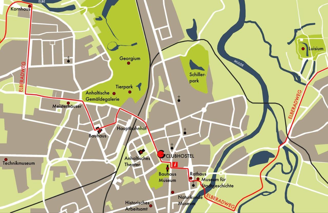 Wandery Hostel Dessau Zewnętrze zdjęcie